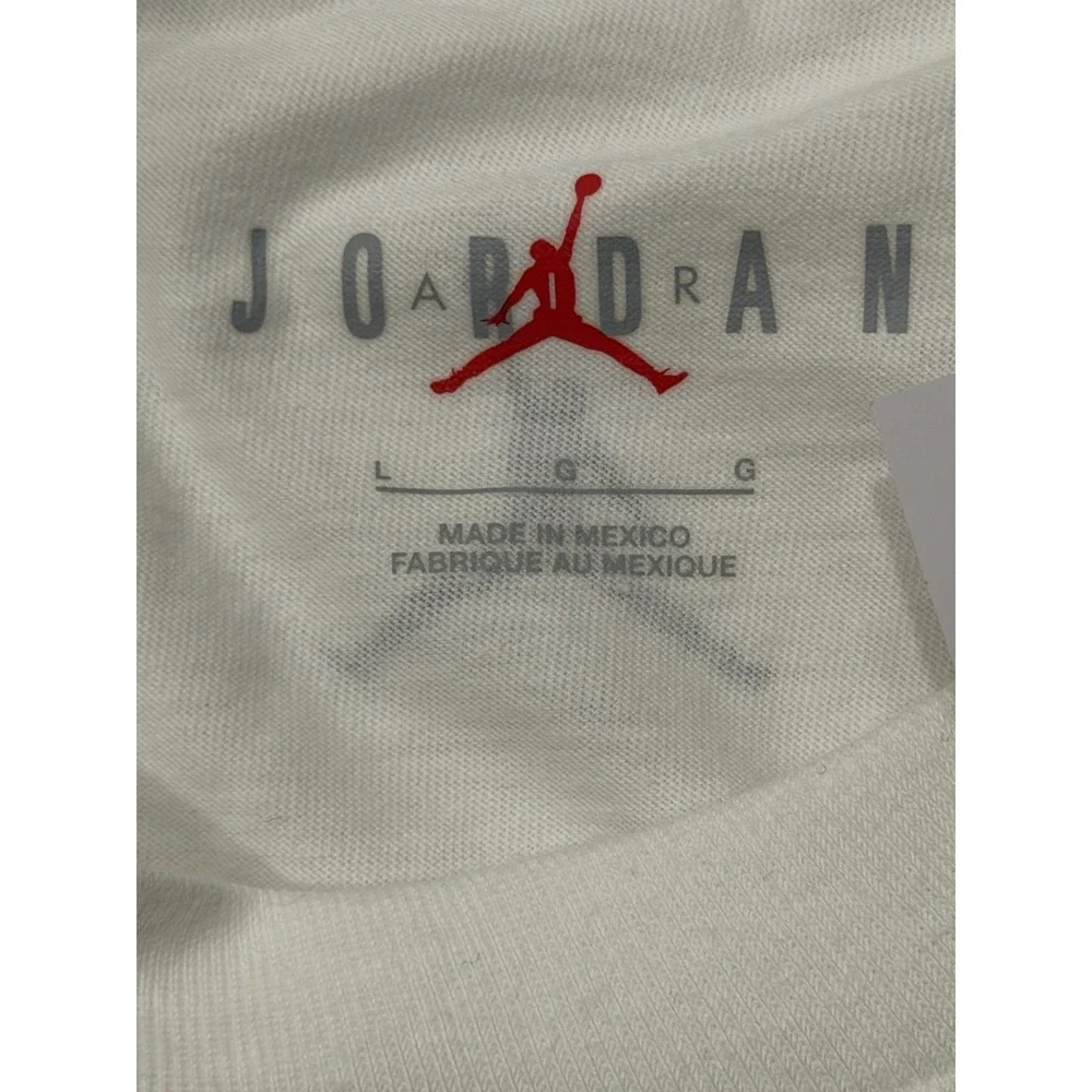 Nike Air Jordan AJ3 Cash T-Shirt White IQ6952-100 Mens Large NWT
